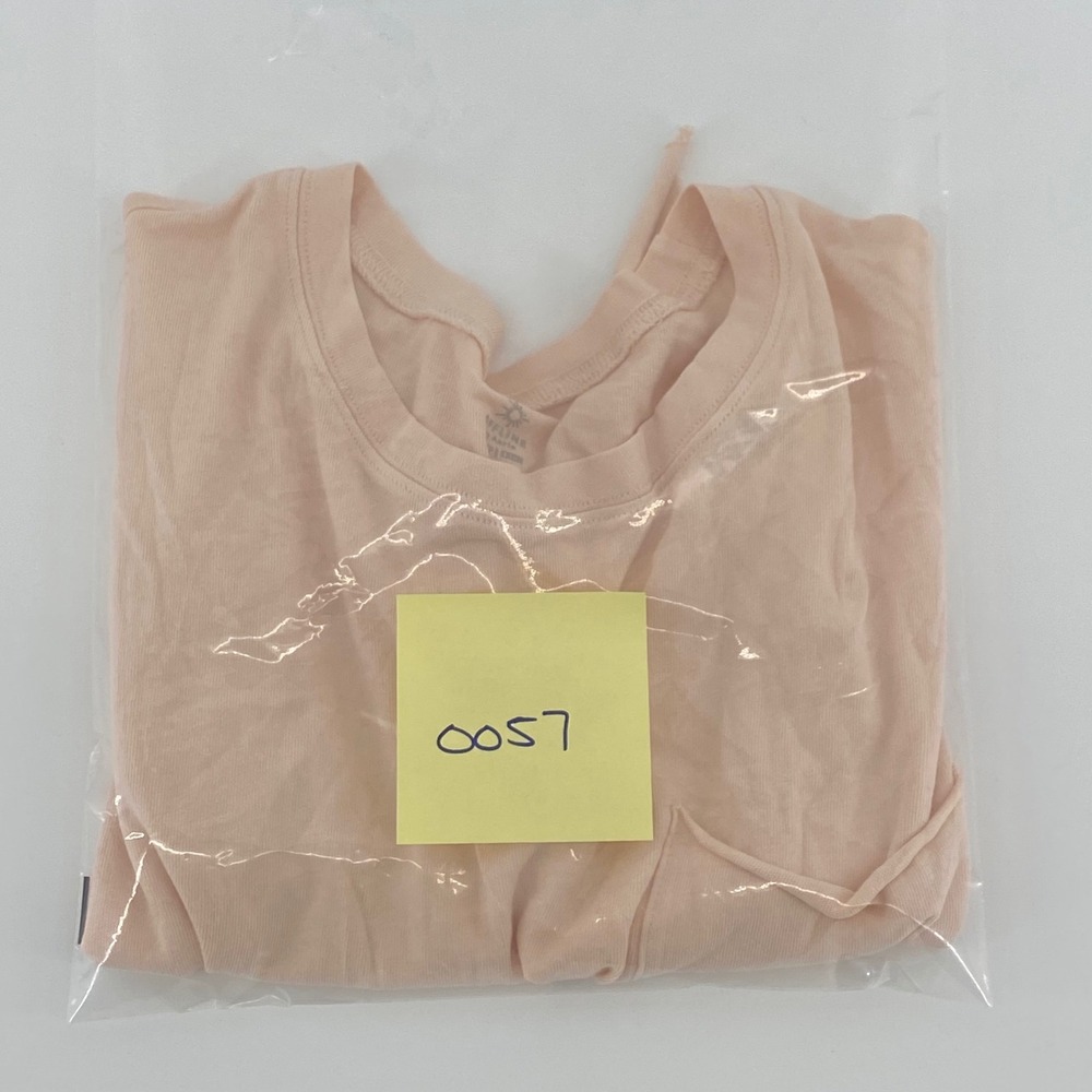 OFFLINE by Aerie Peach Tie Front Pocket Crop Top Tee XS NWT - Picture 6 of 6